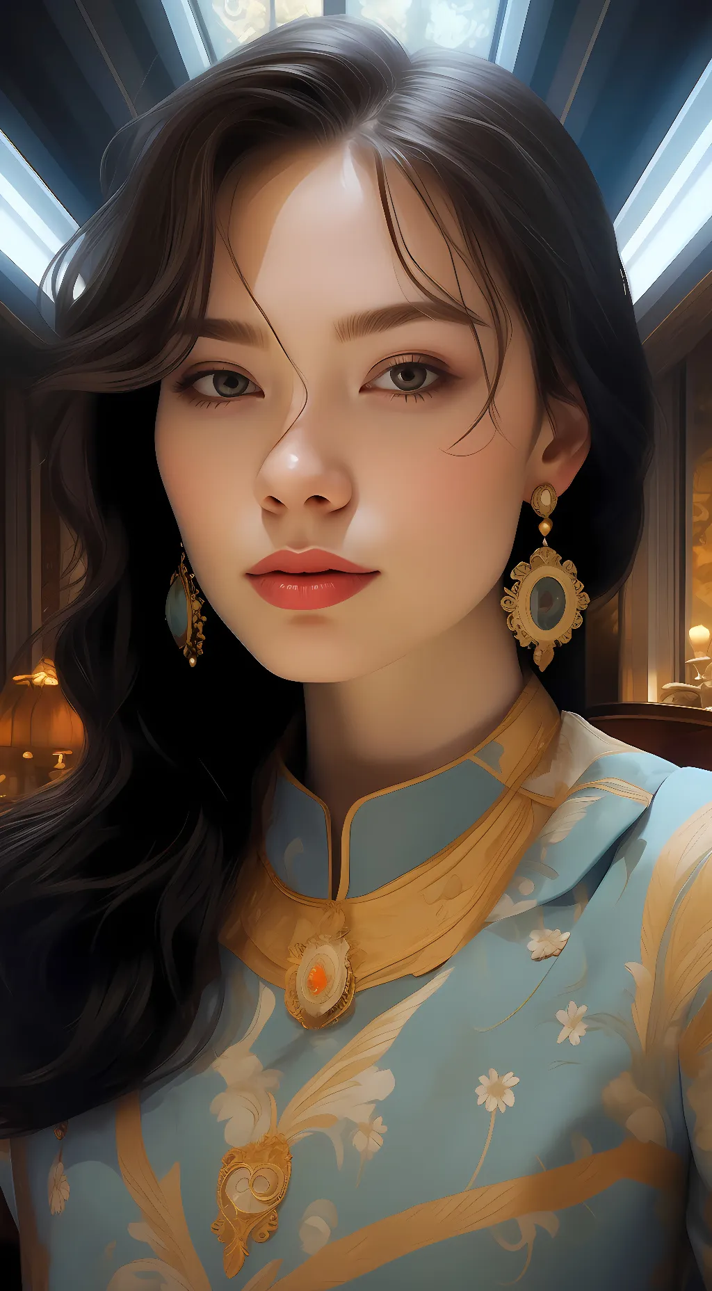 ai character: lucidity background