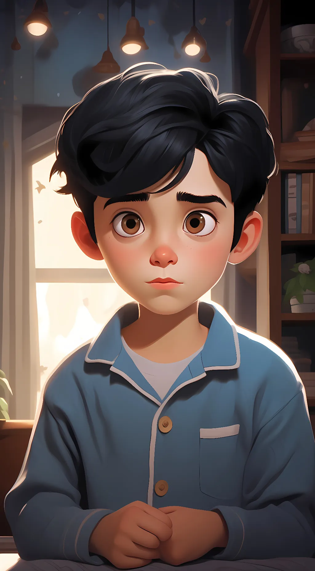 ai character: Issac background