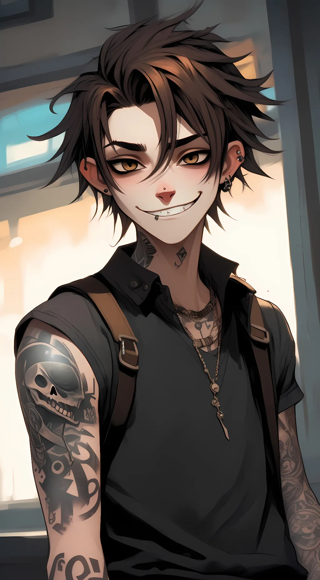 ai character: Marco background