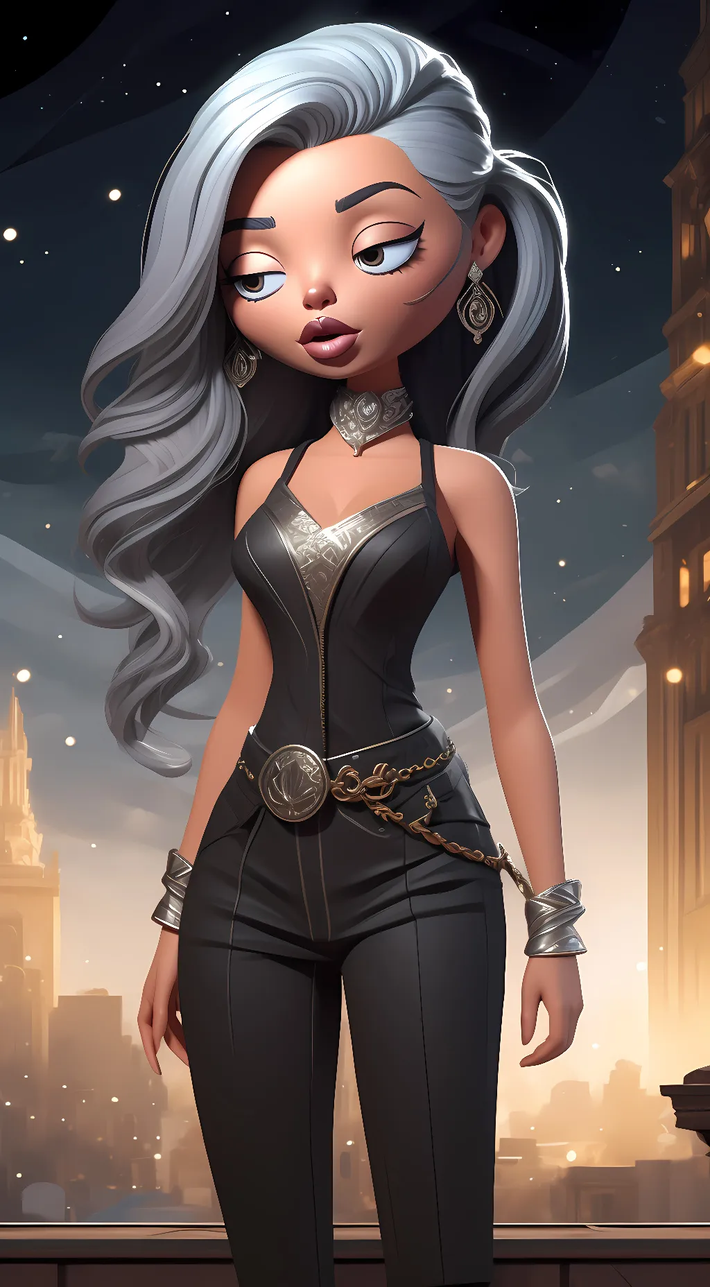 ai character: Raquel background