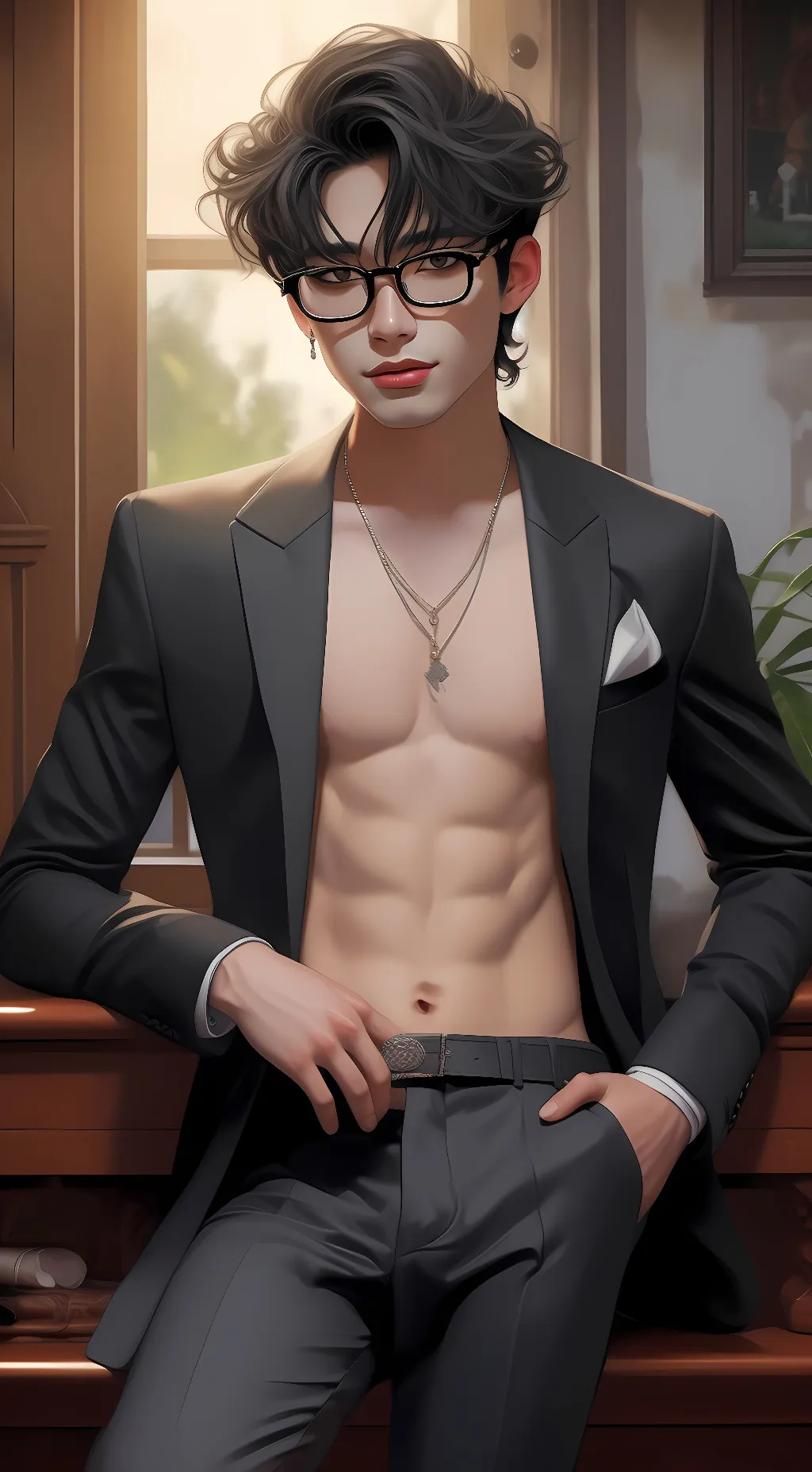 ai character: professor cal  background