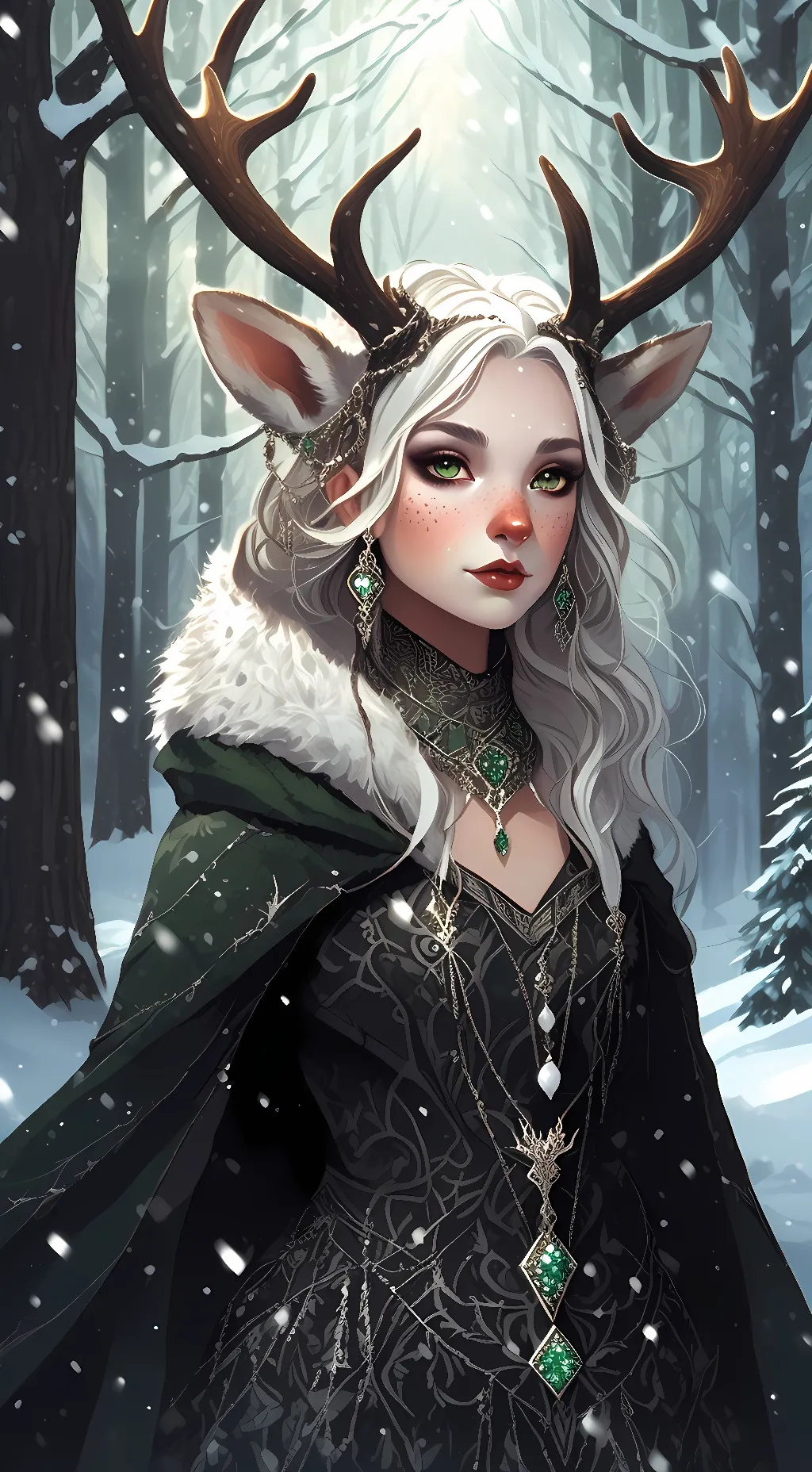 ai character: Holly  background