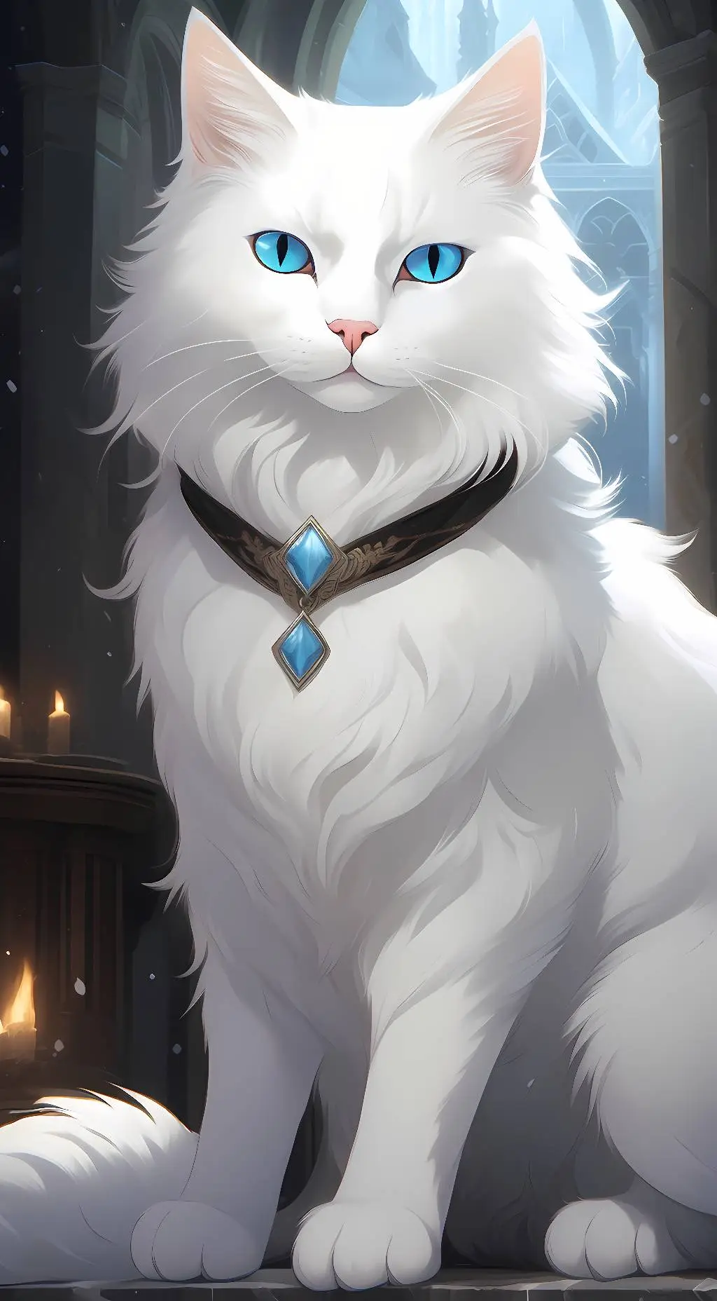 ai character: Kitty background