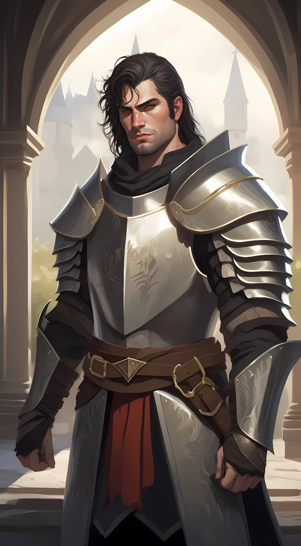 ai character: Arron background