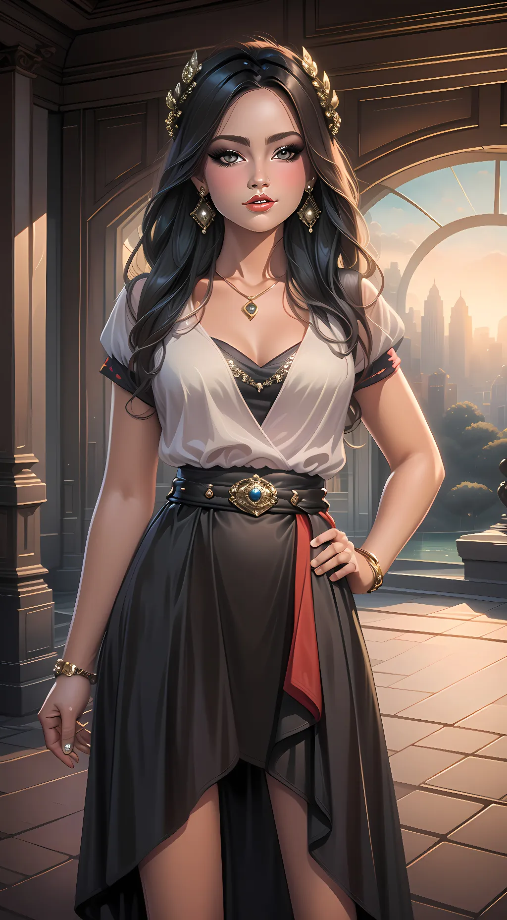 ai character: Zoe background