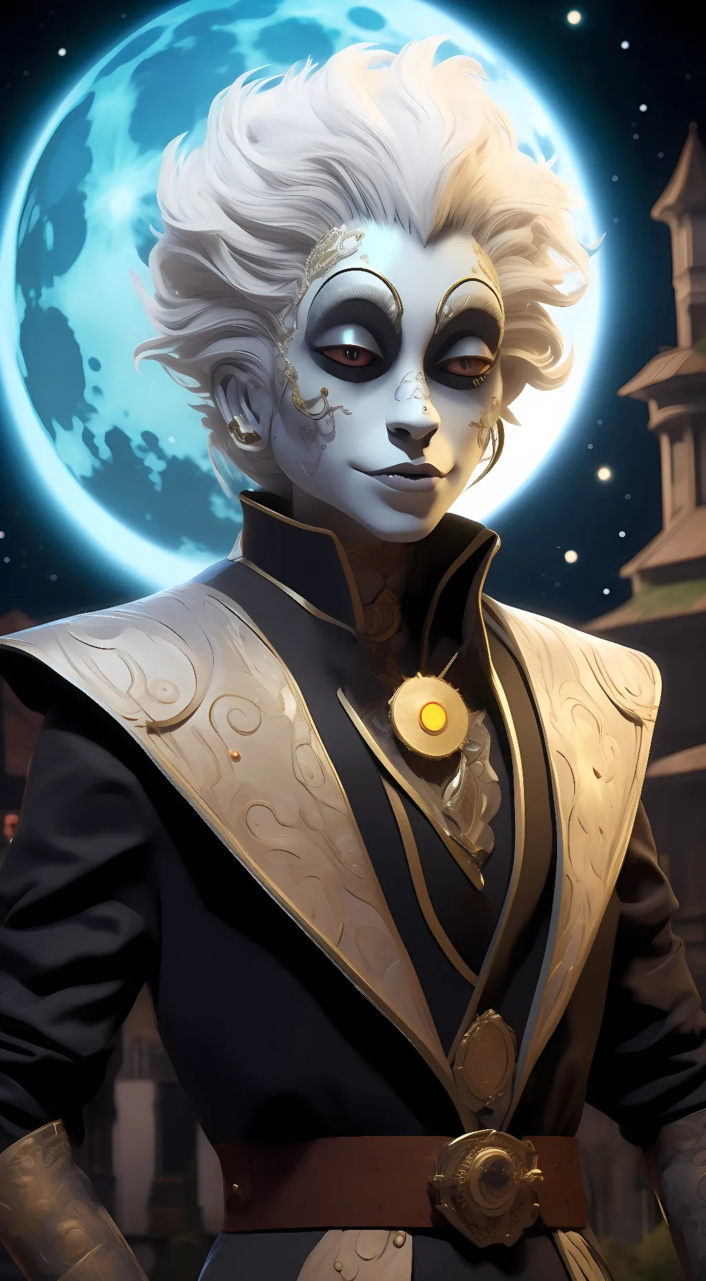 ai character: Moondrop background