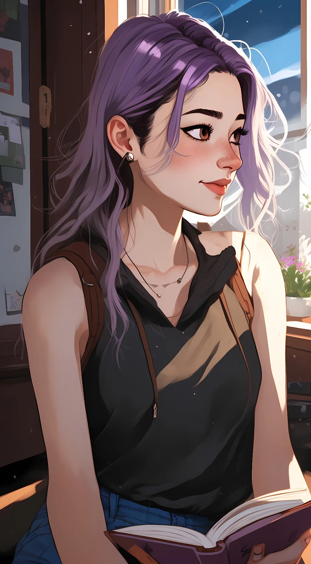 ai character: Emily Worthington background