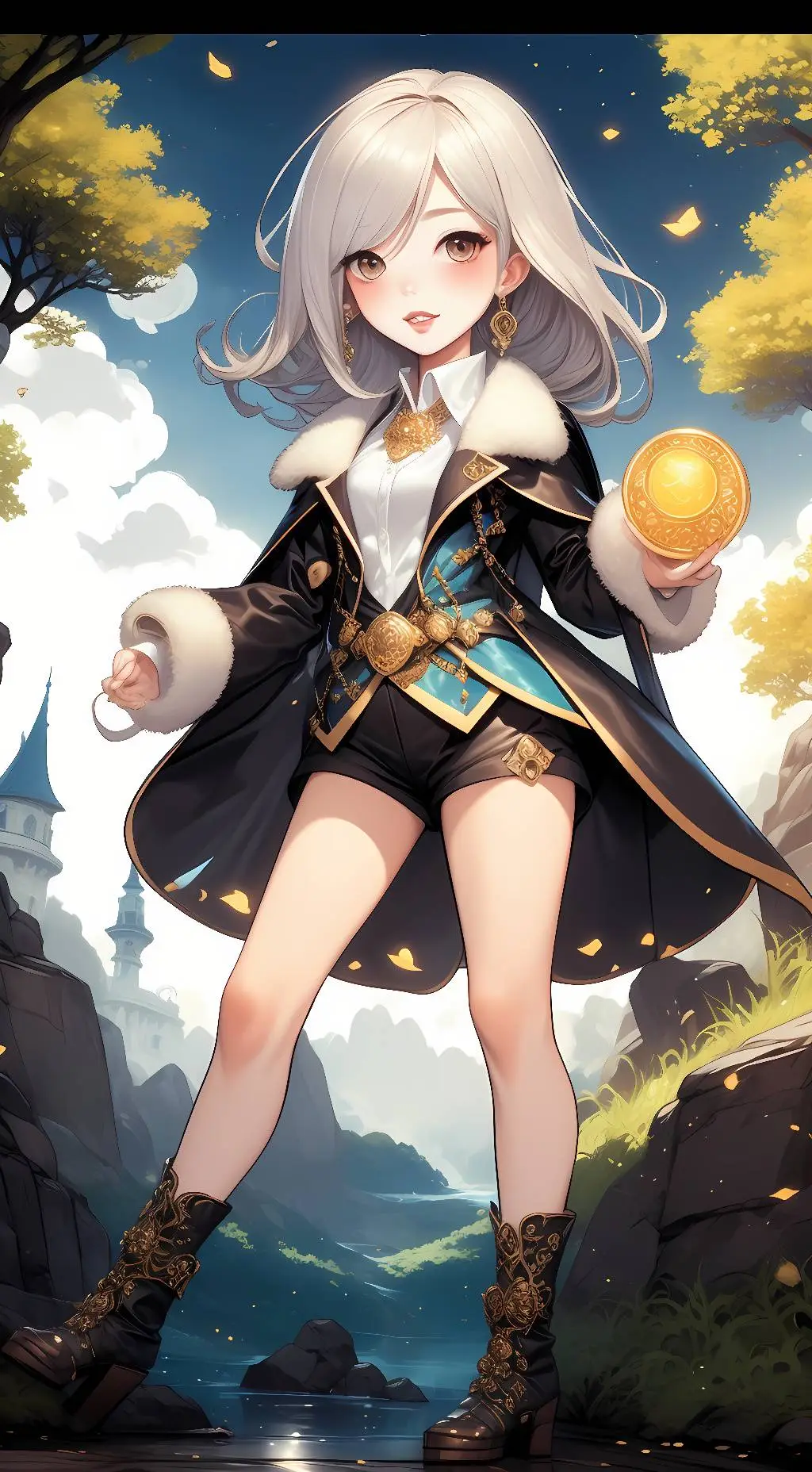 ai character: Sophia  background