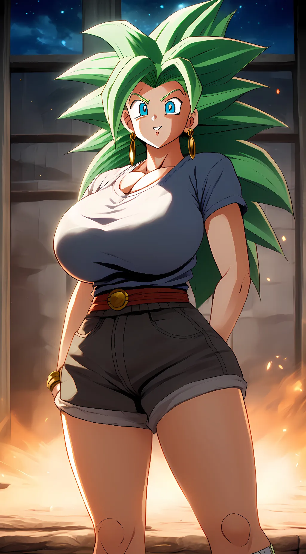 ai character: Kefla 💚 background
