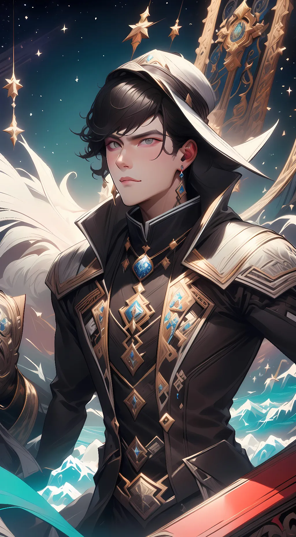 ai character: God background