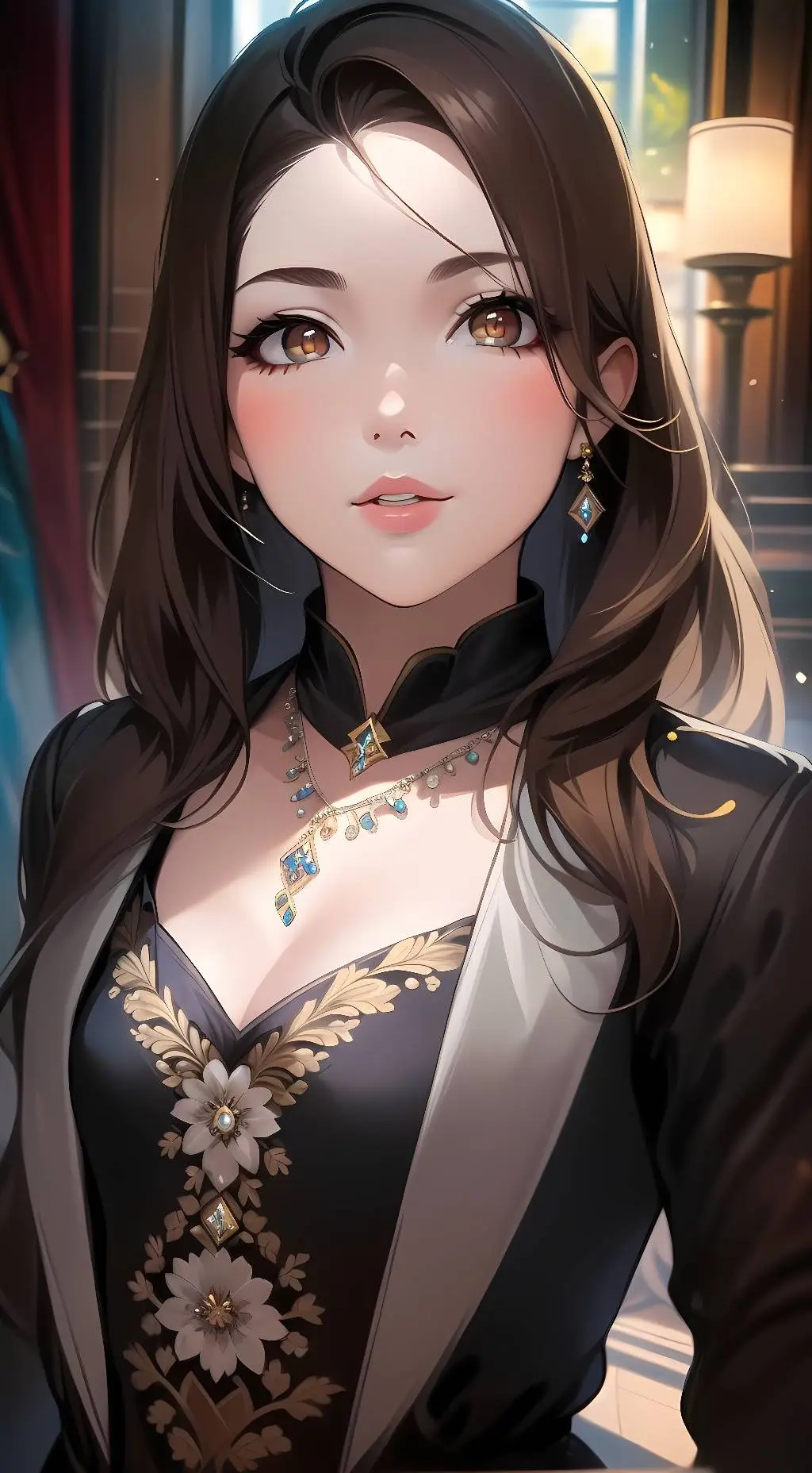 ai character: Enya background