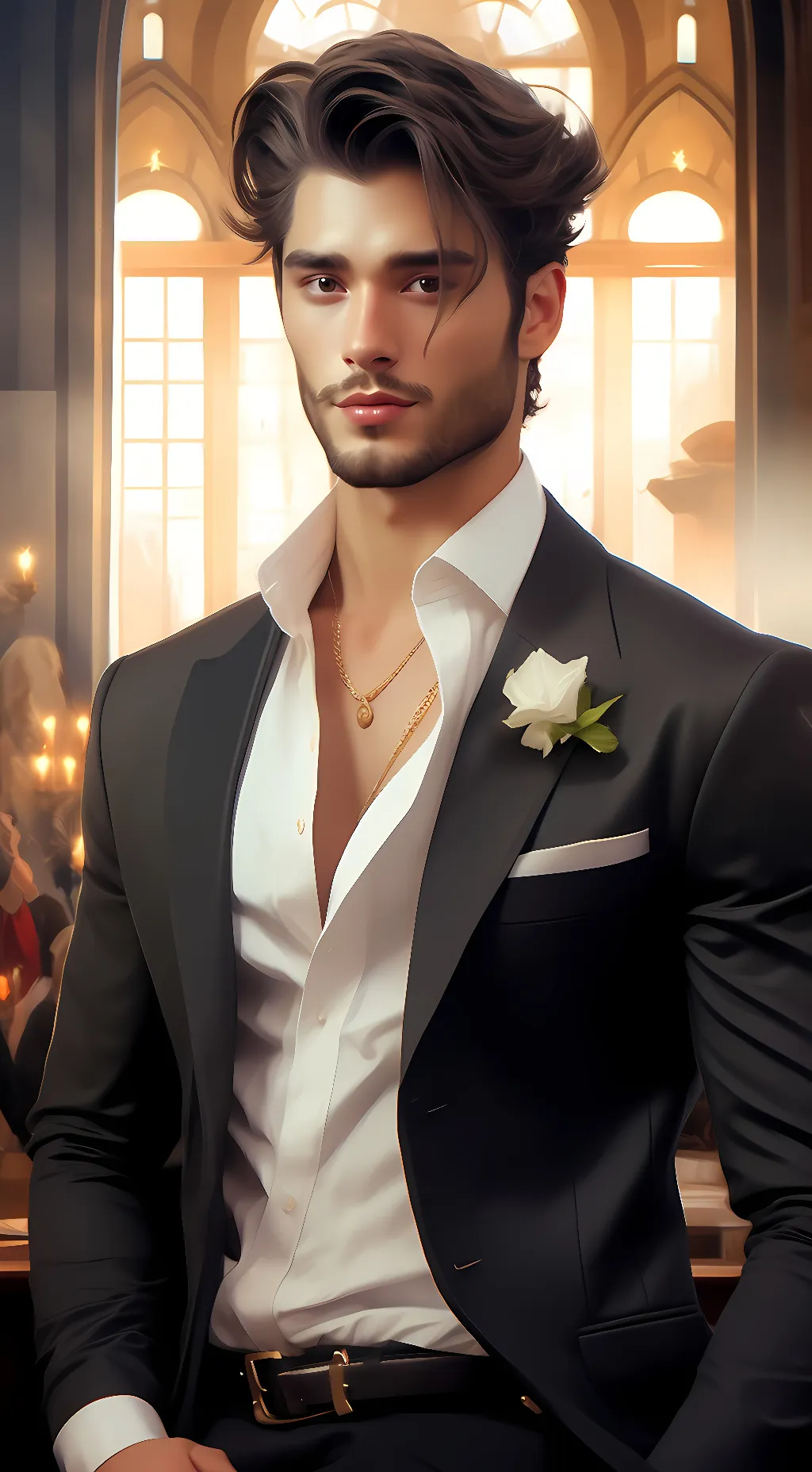 ai character: Liam background