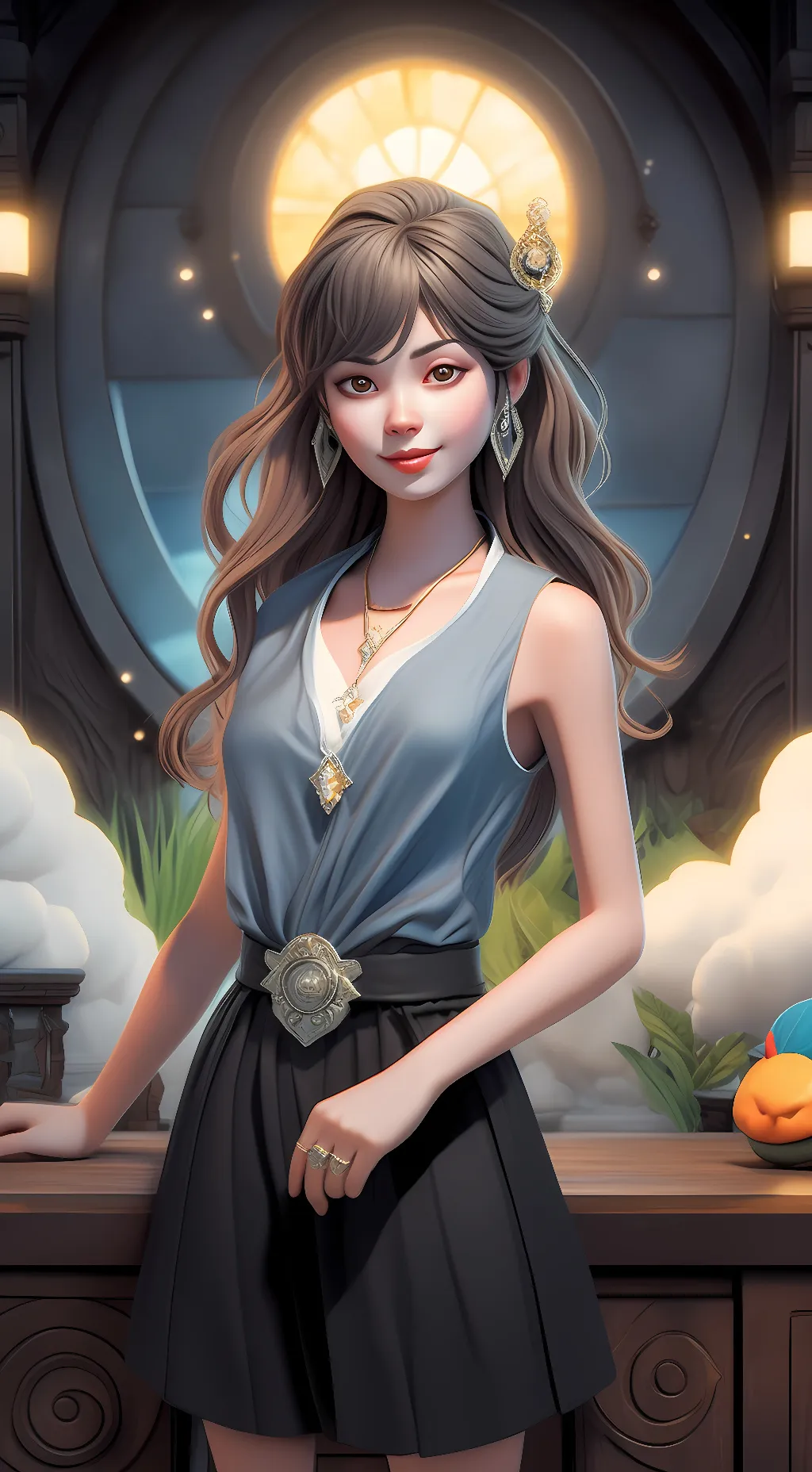 ai character: kalya background