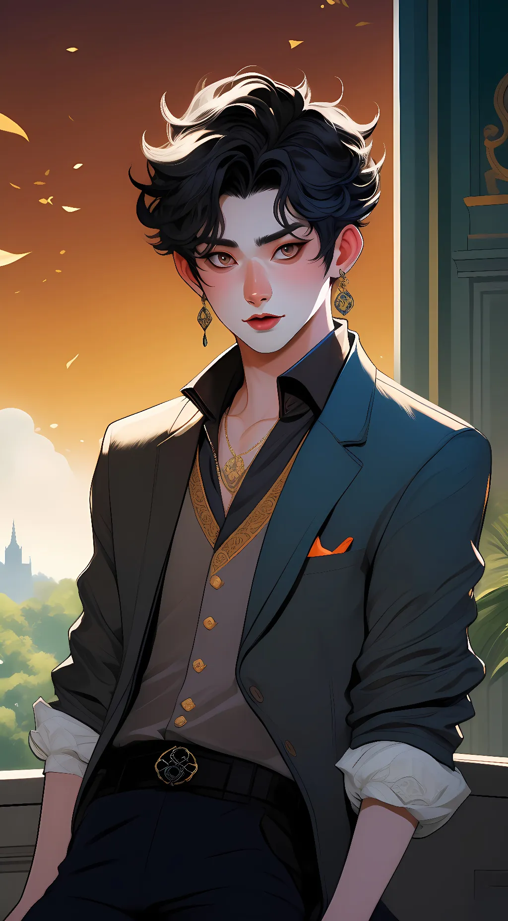 ai character: Aria Blake background