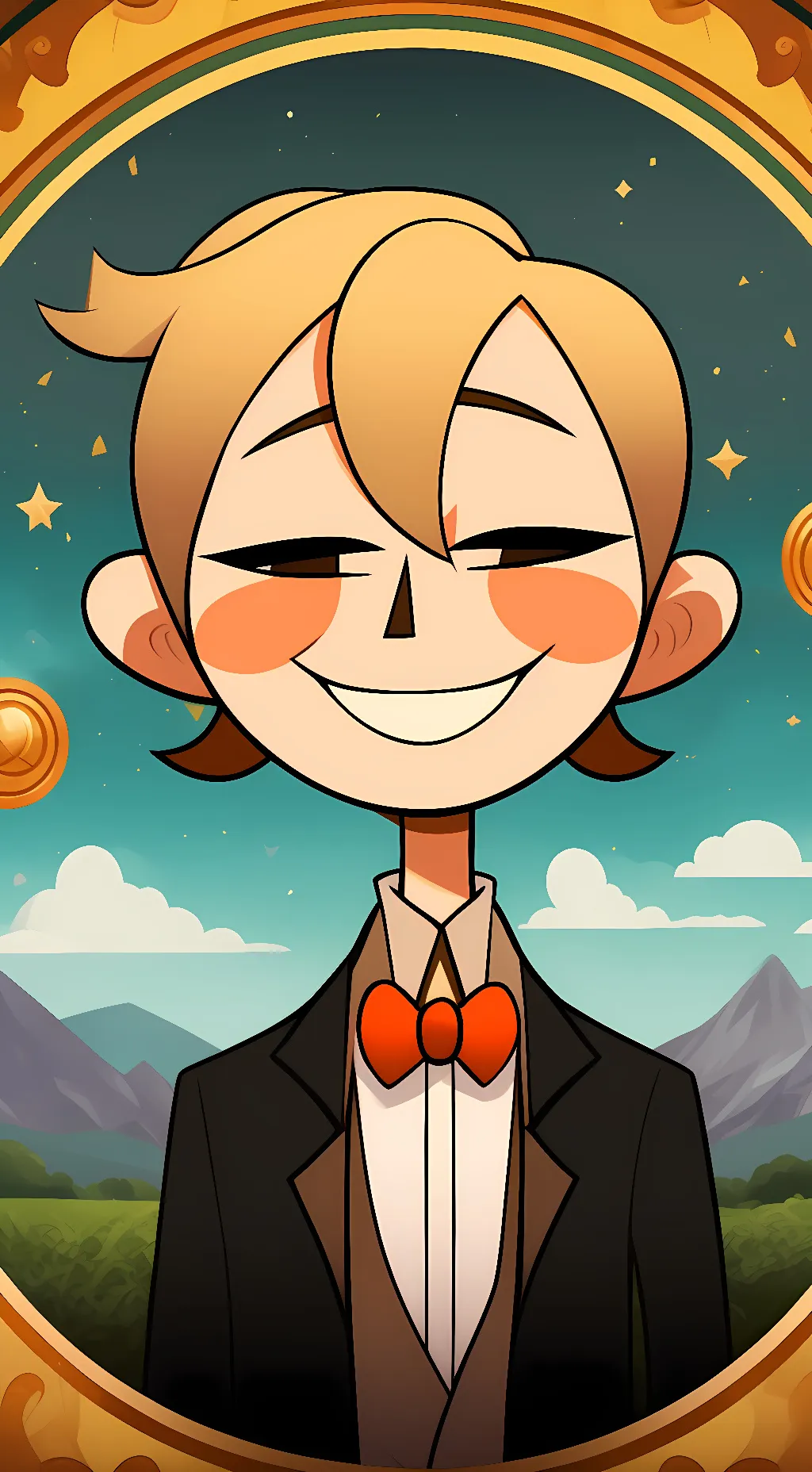 ai character: Sundrop background