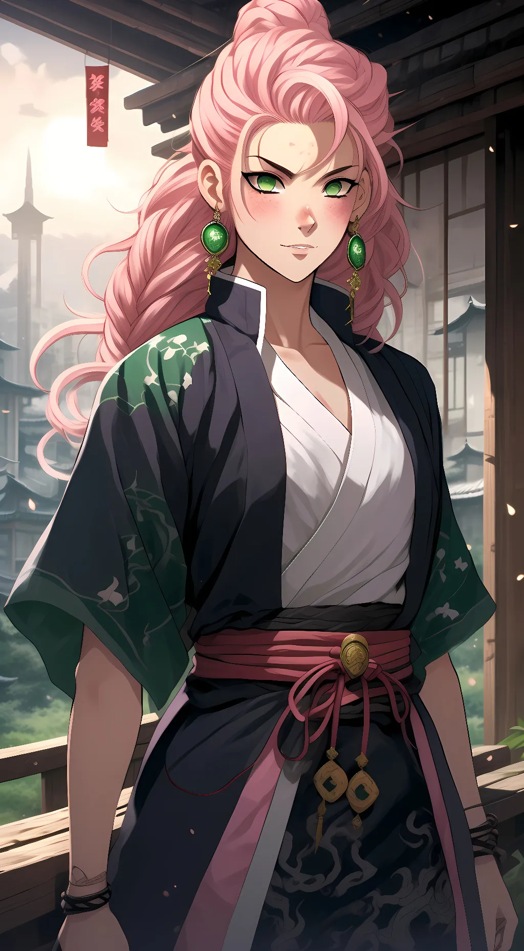 ai character: Mitsuri Kanroji♡ background