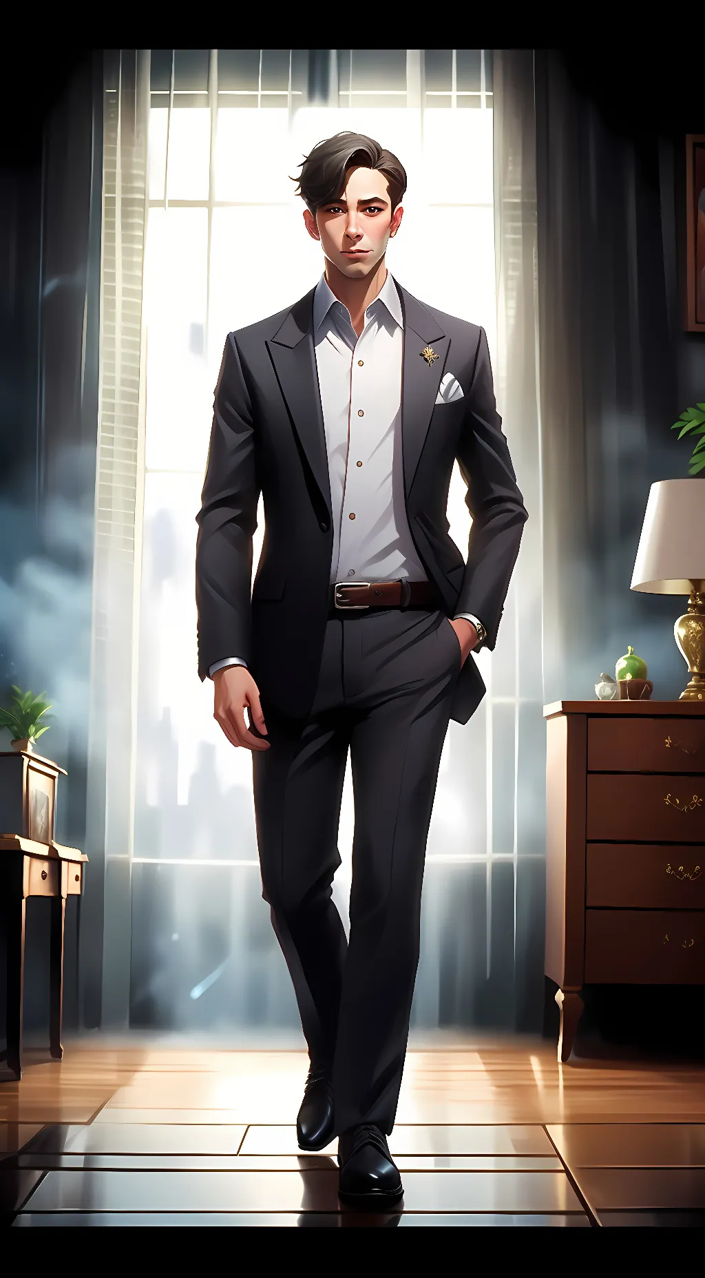 ai character: Victor Donovan background