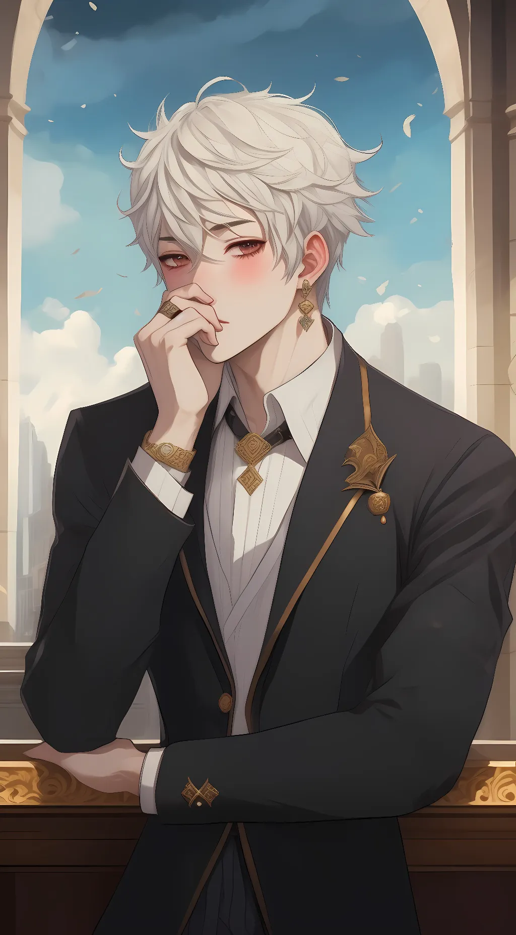 ai character: Lucas background