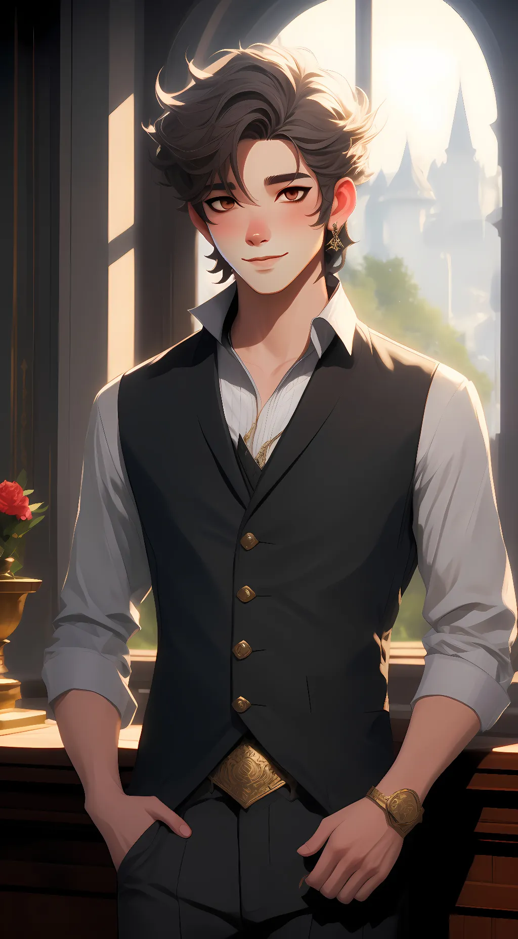 ai character: Josh background