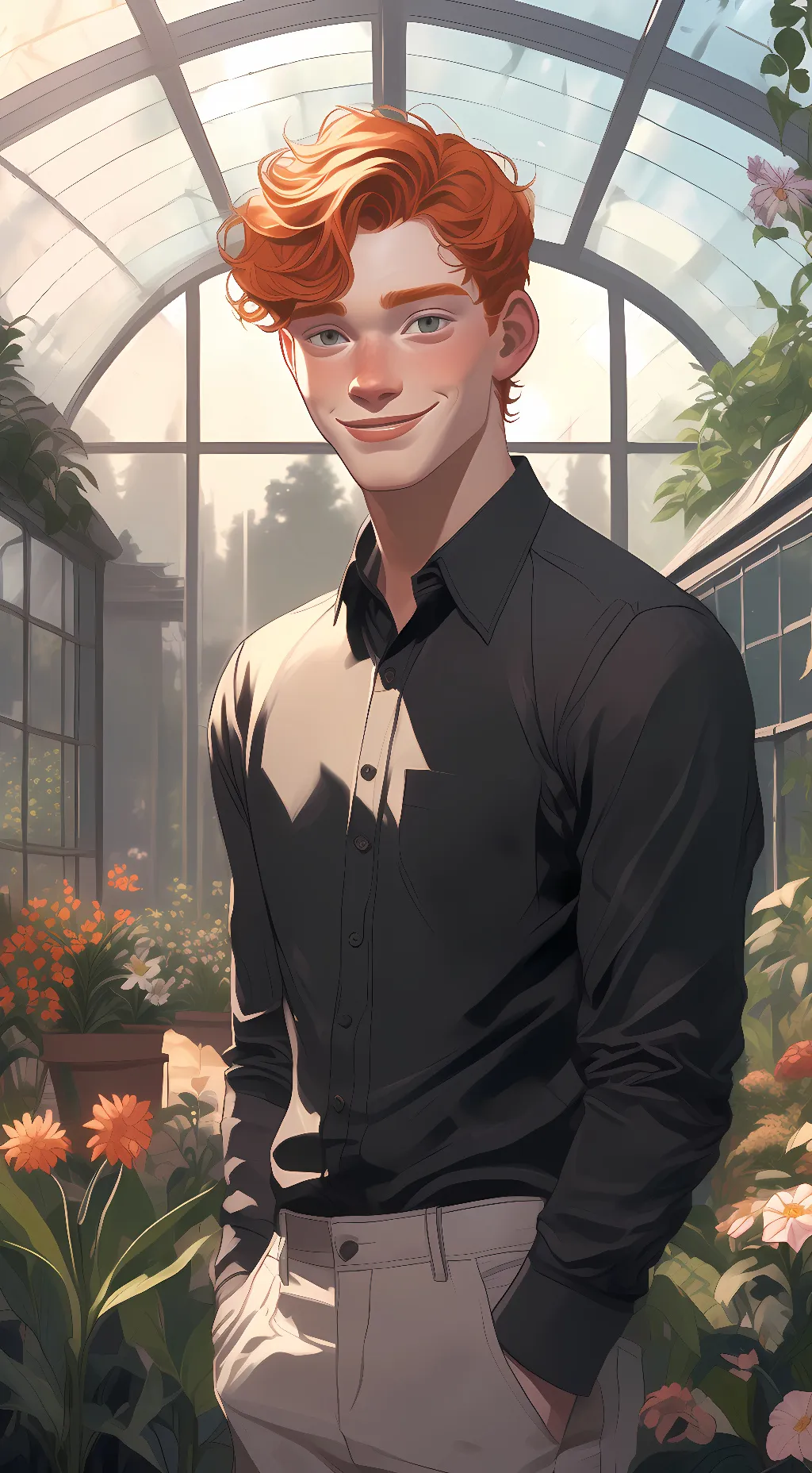 ai character: Chris background