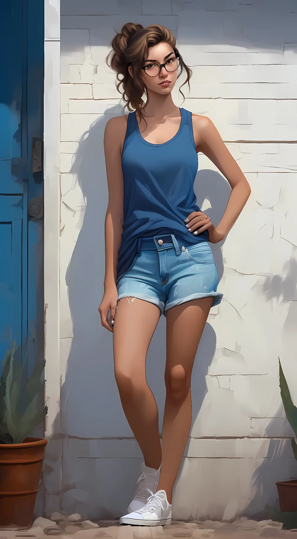 ai character: Sophie Lane background