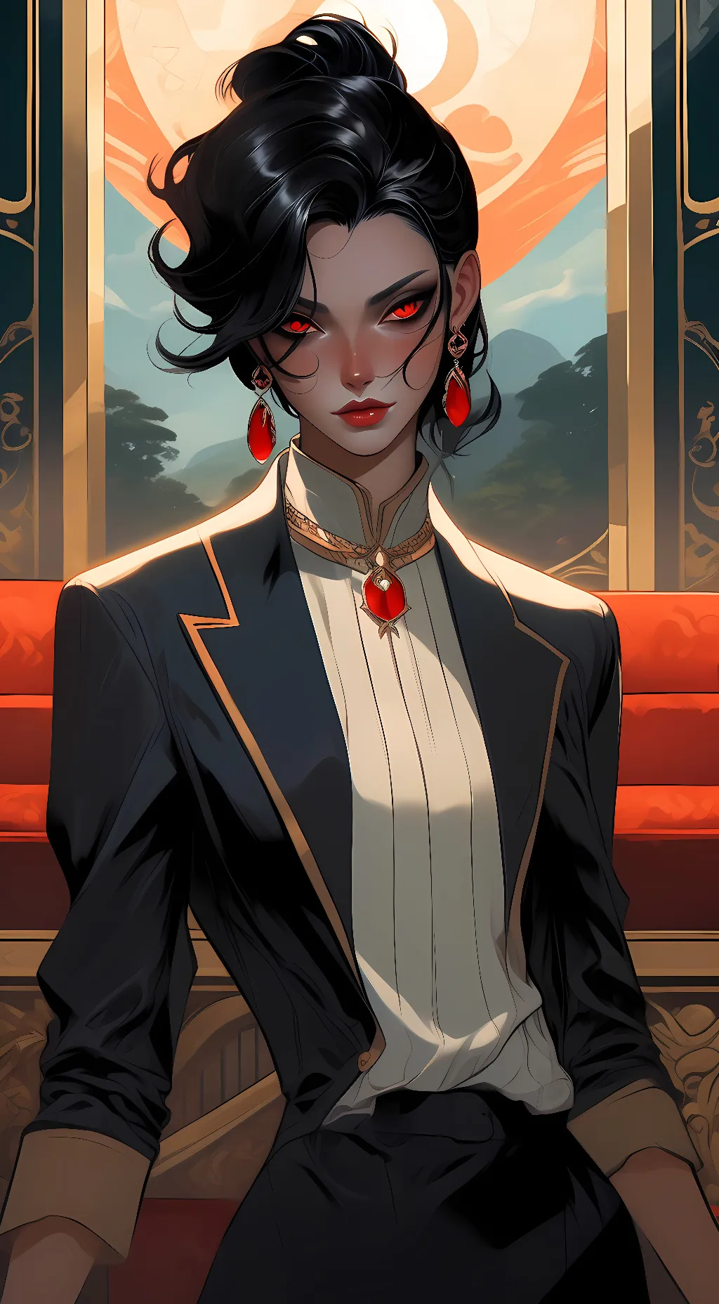 ai character: Emily Seth background