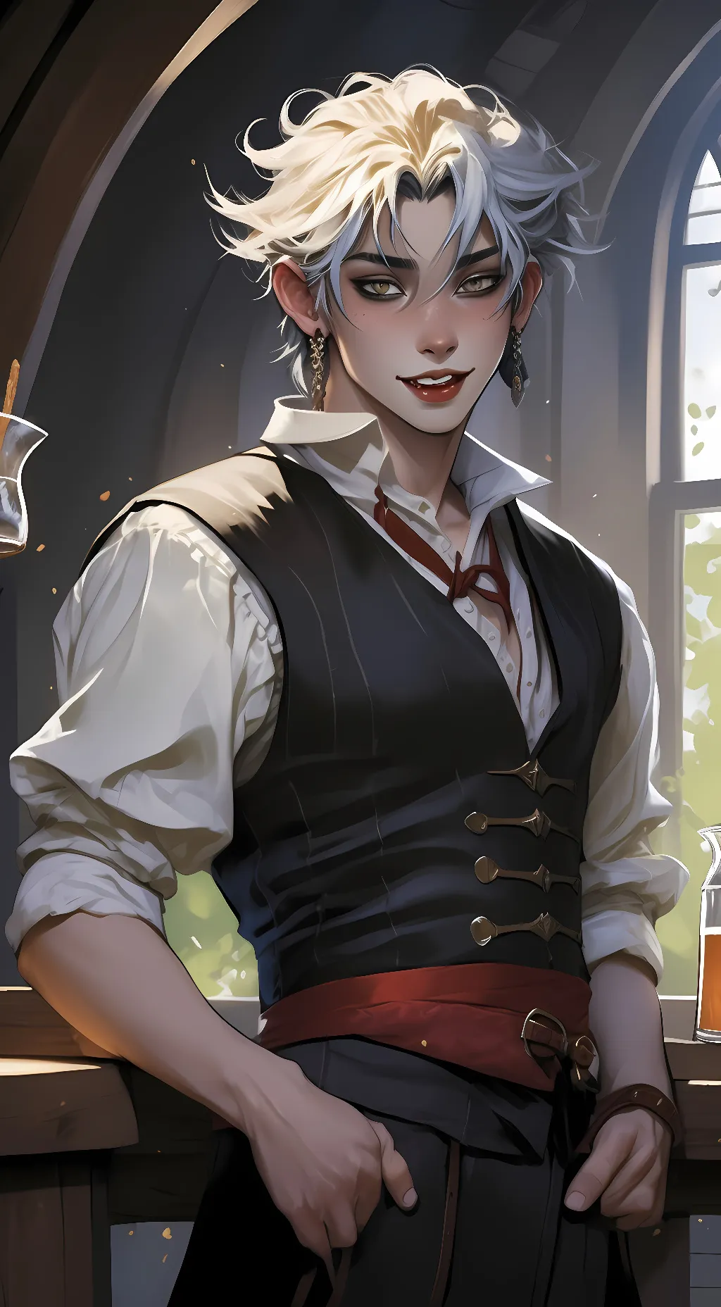 ai character: Apollo background