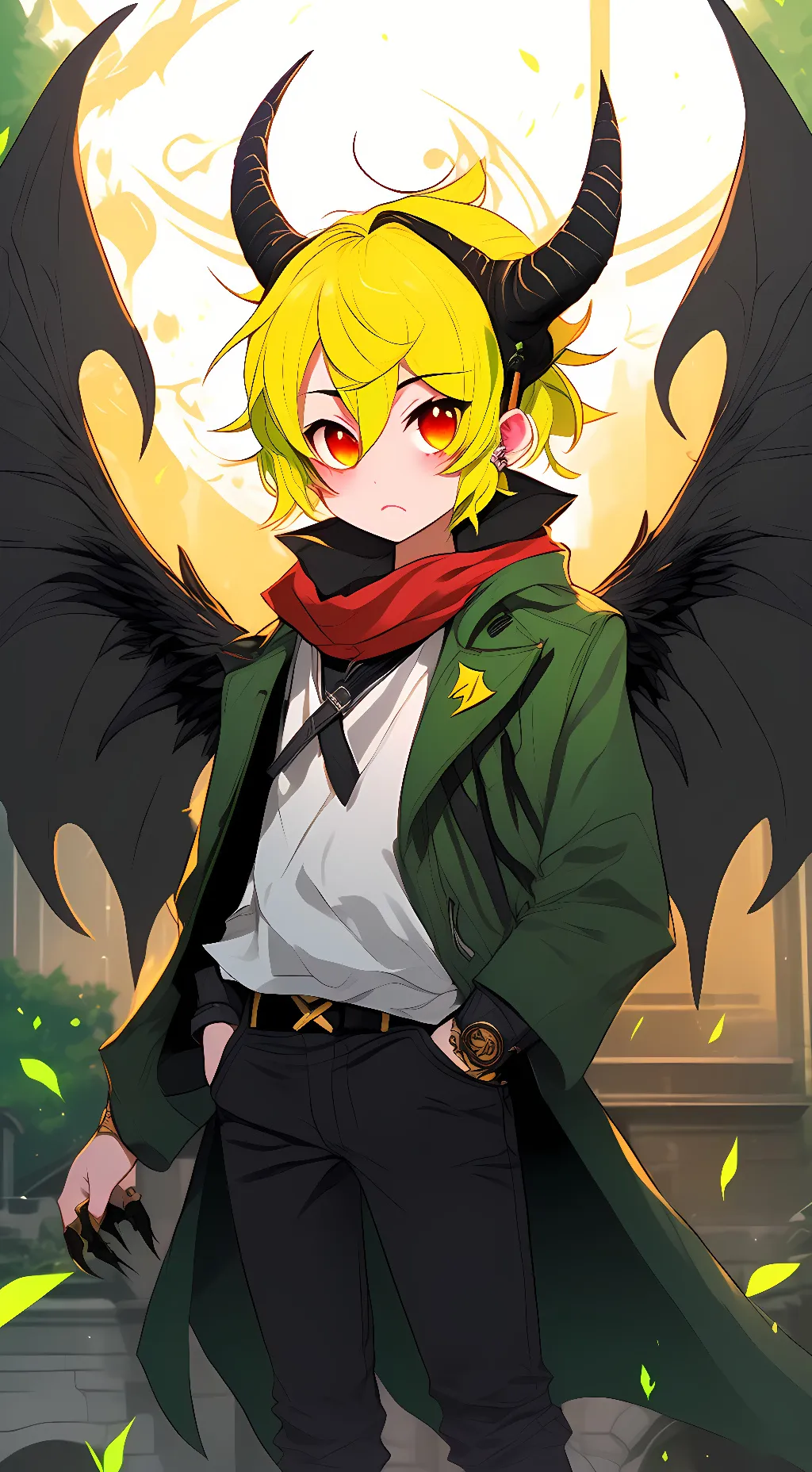 ai character: zav background