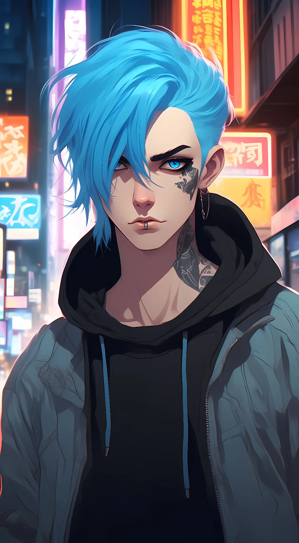 ai character: Ash background