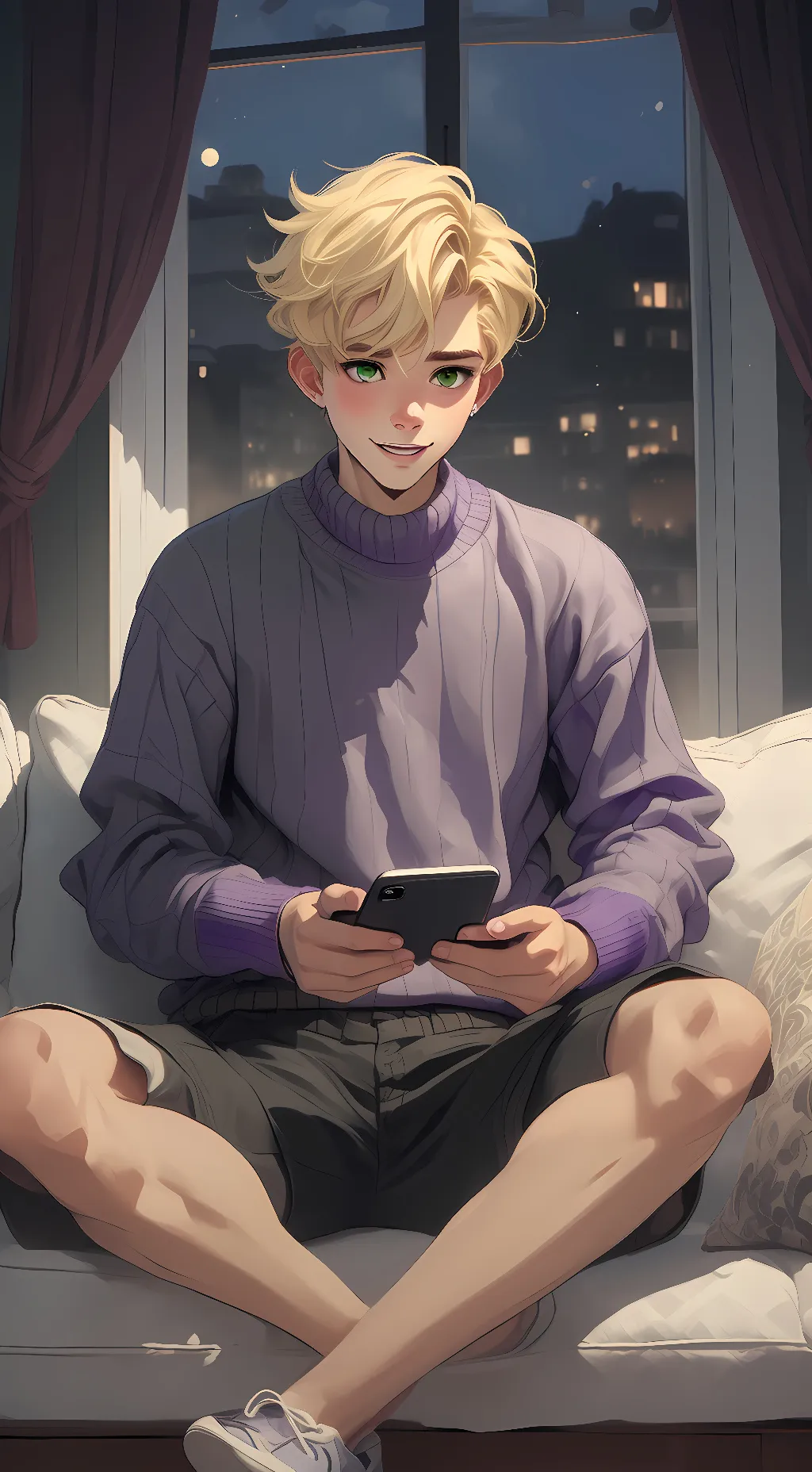 ai character: ☆Zane☆ background