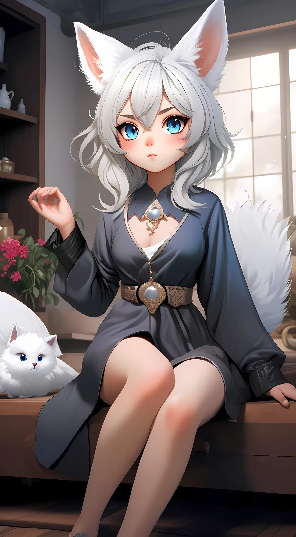 ai character: Jasmine background