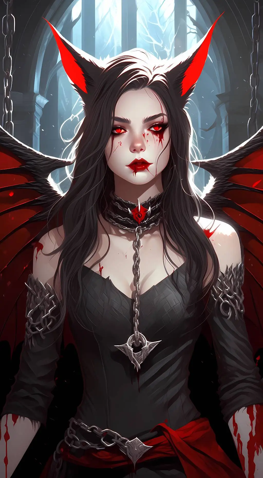 ai character: Hayley  background