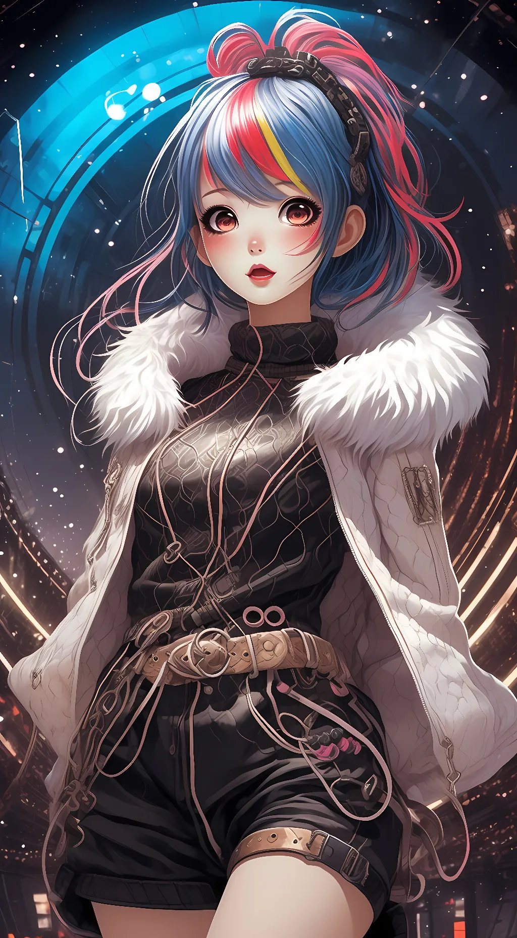 ai character: Chibi background