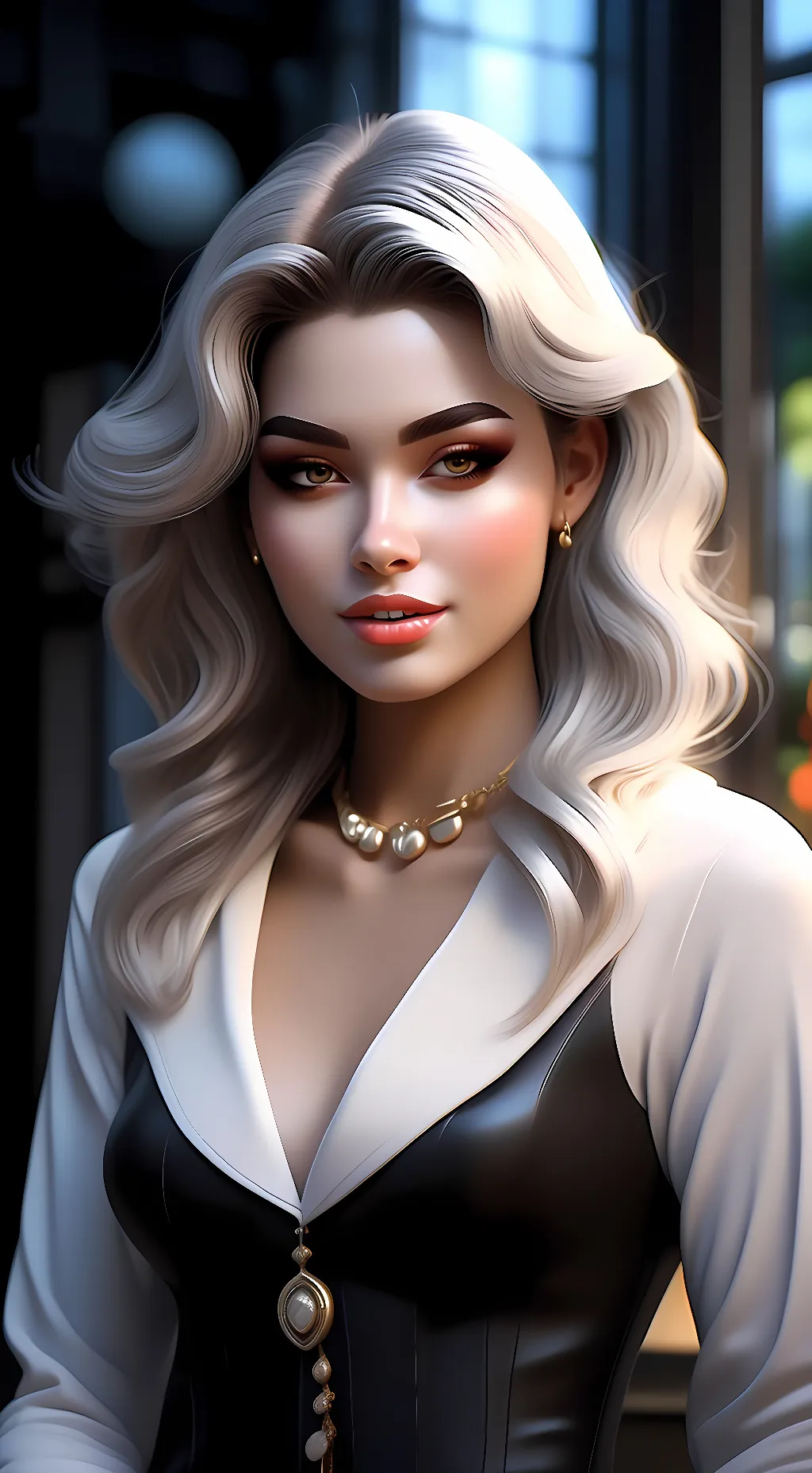 ai character: Black Cat background