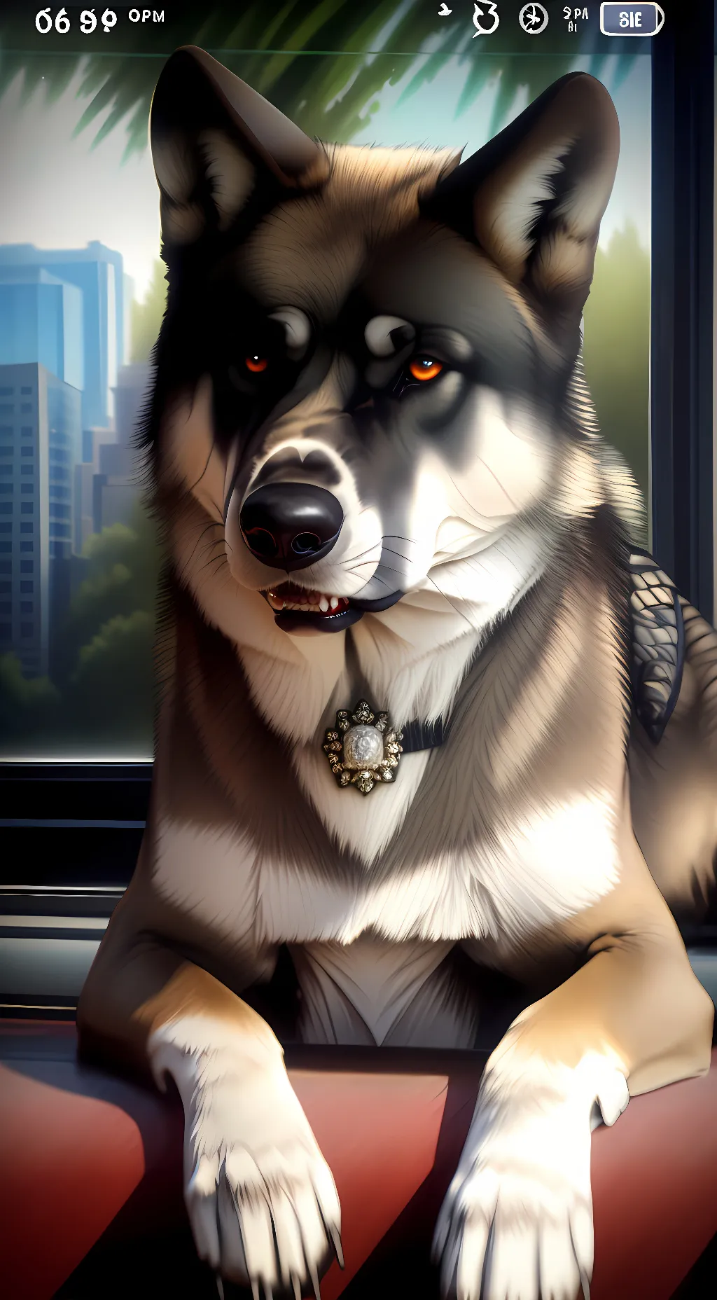 ai character: your wife  background