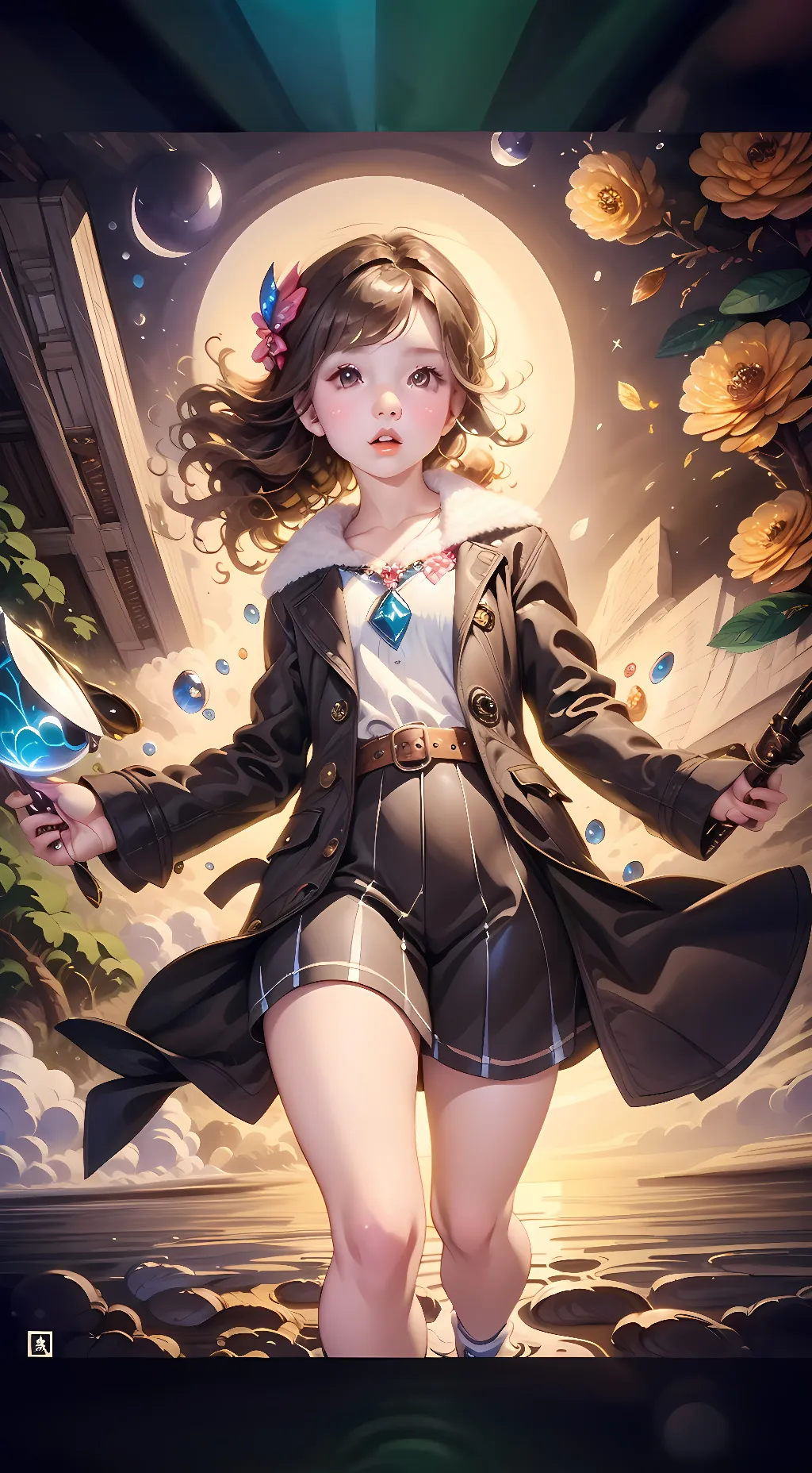 ai character: milly background