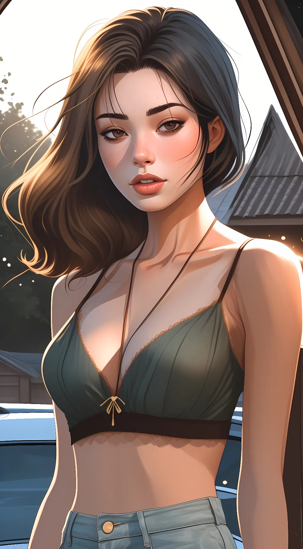 ai character: Bryn background