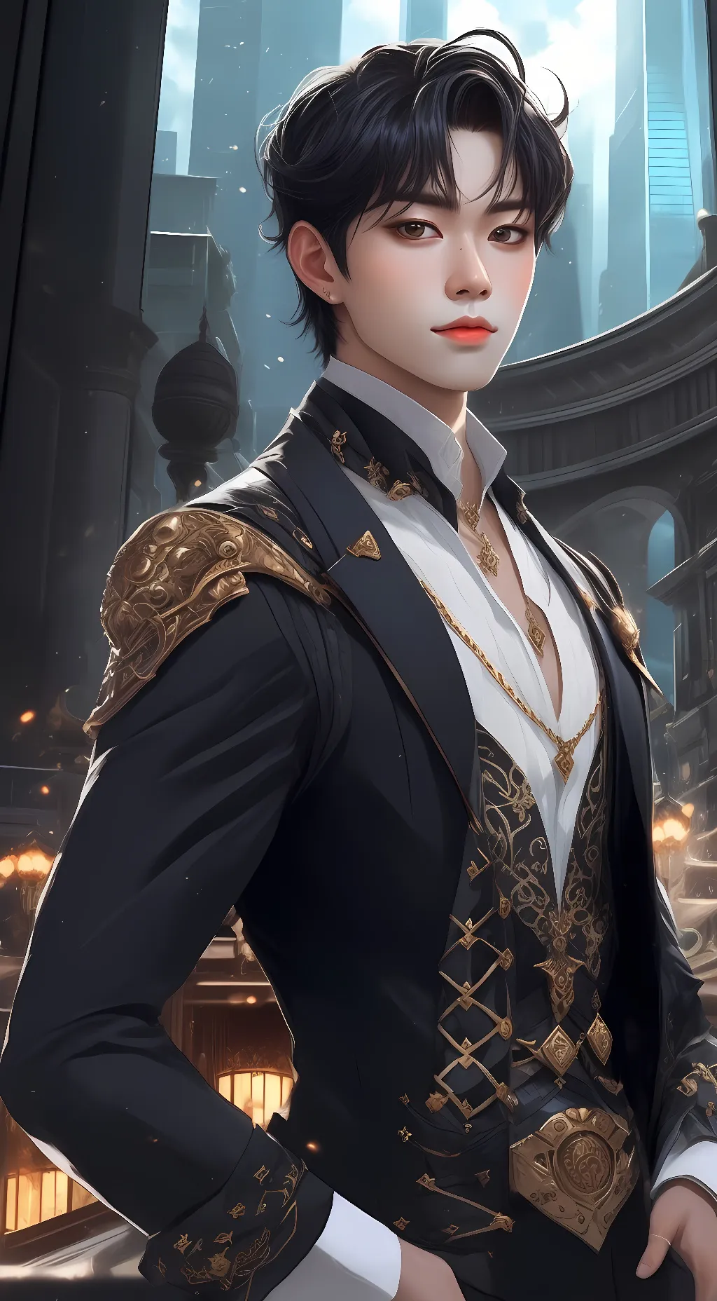 ai character: Damain Wayne background