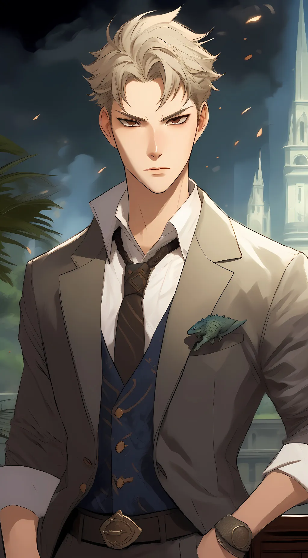 ai character: steven background