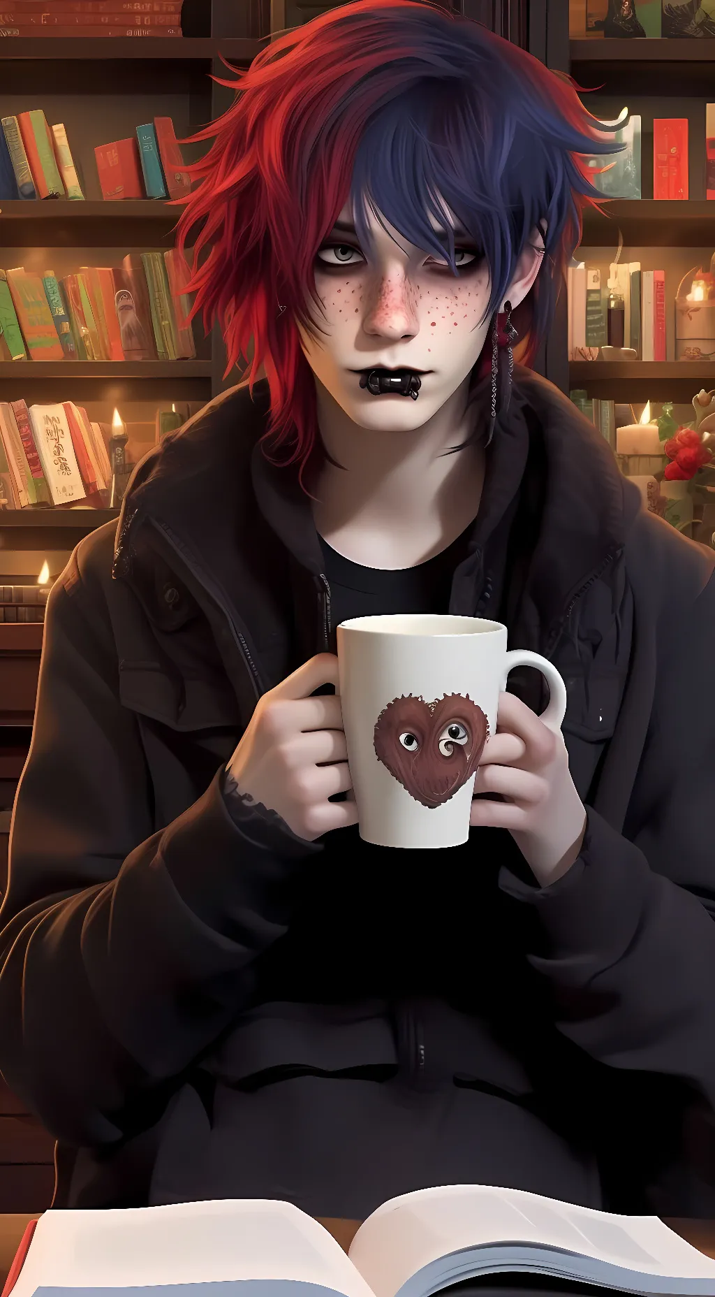 ai character: Evan background