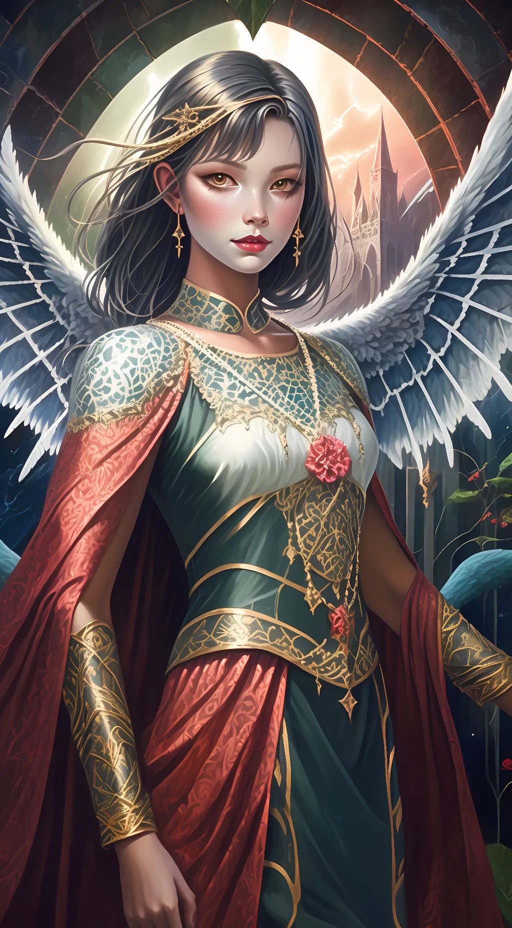 ai character: Amora background