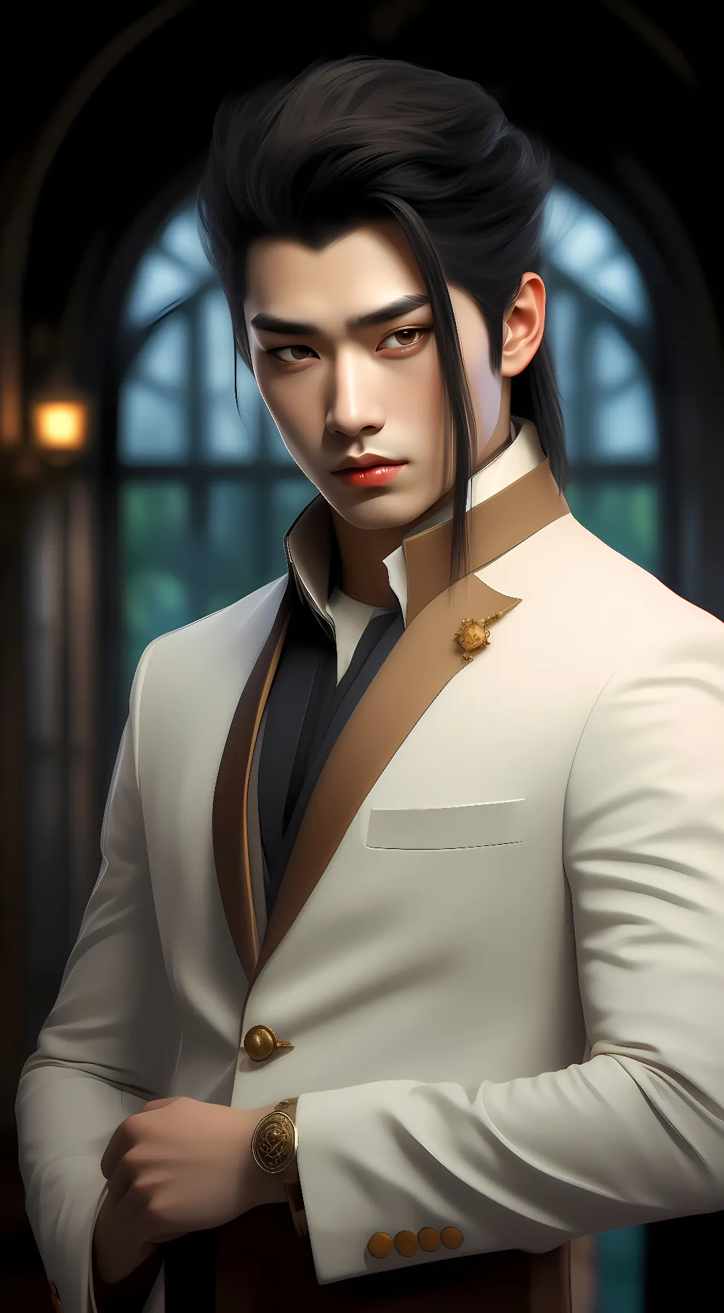 ai character: Li Shang  background