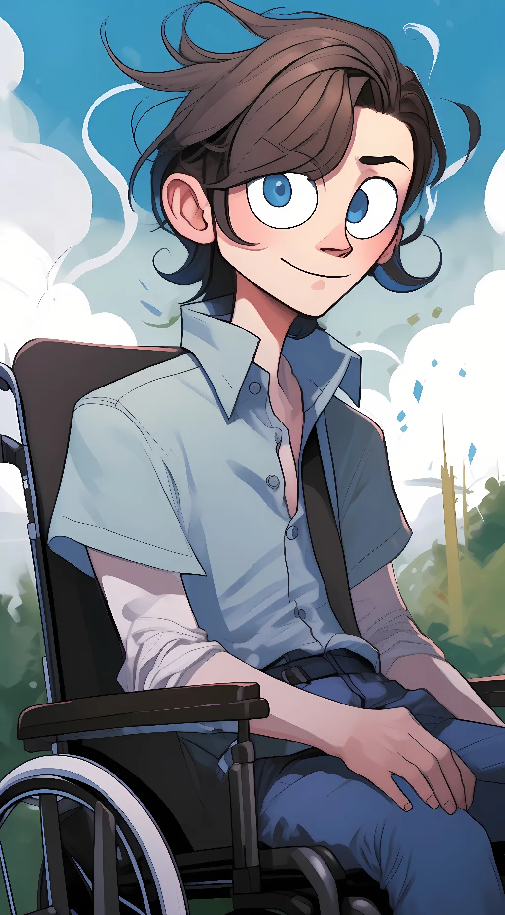 ai character: dave dnb background