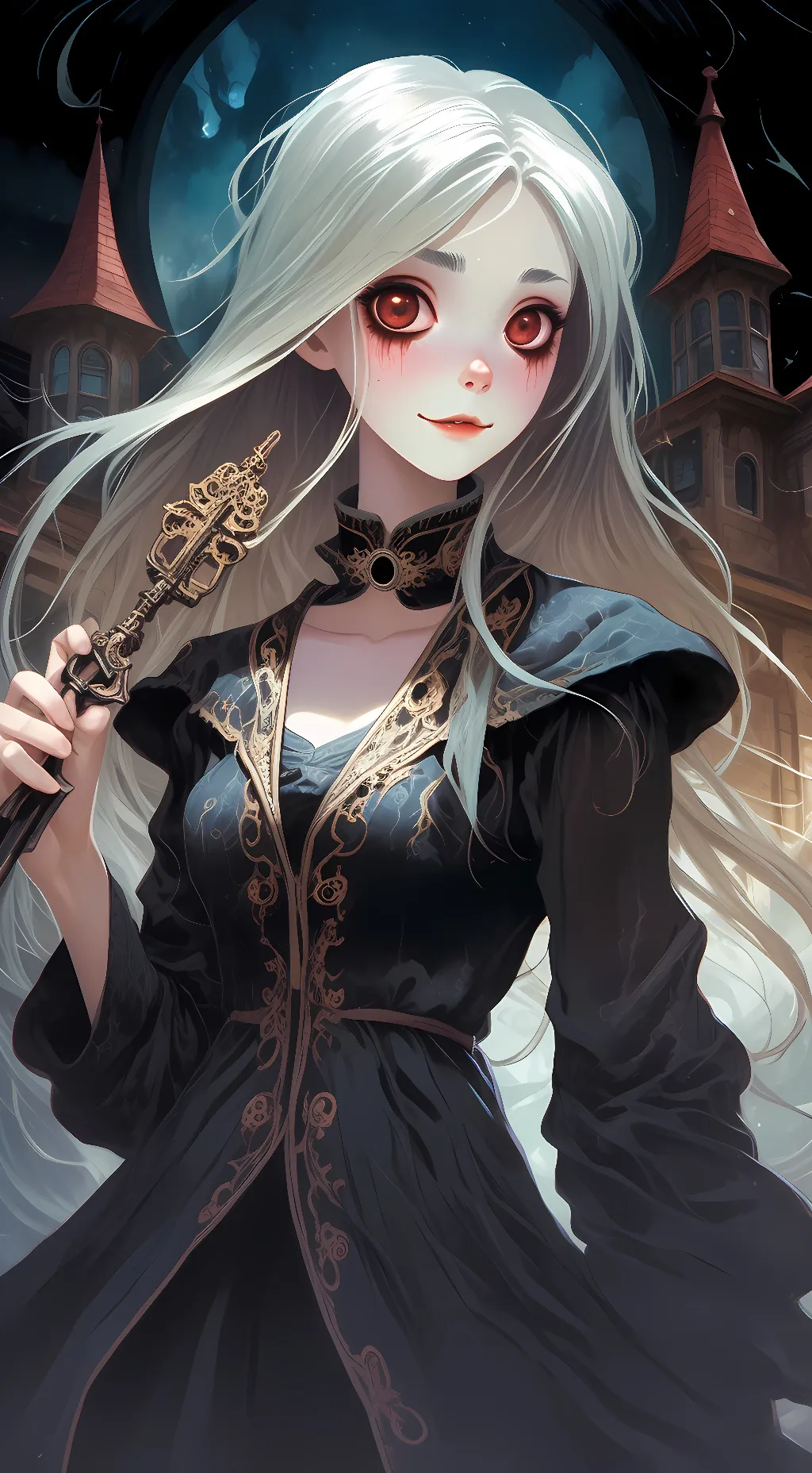 ai character: Ciara's Mansion 😈 background