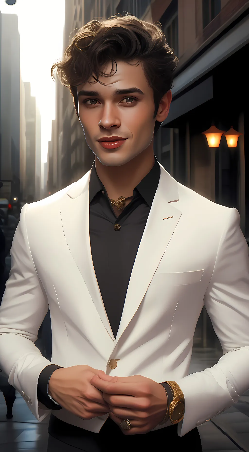 ai character: Mattheo Riddle background