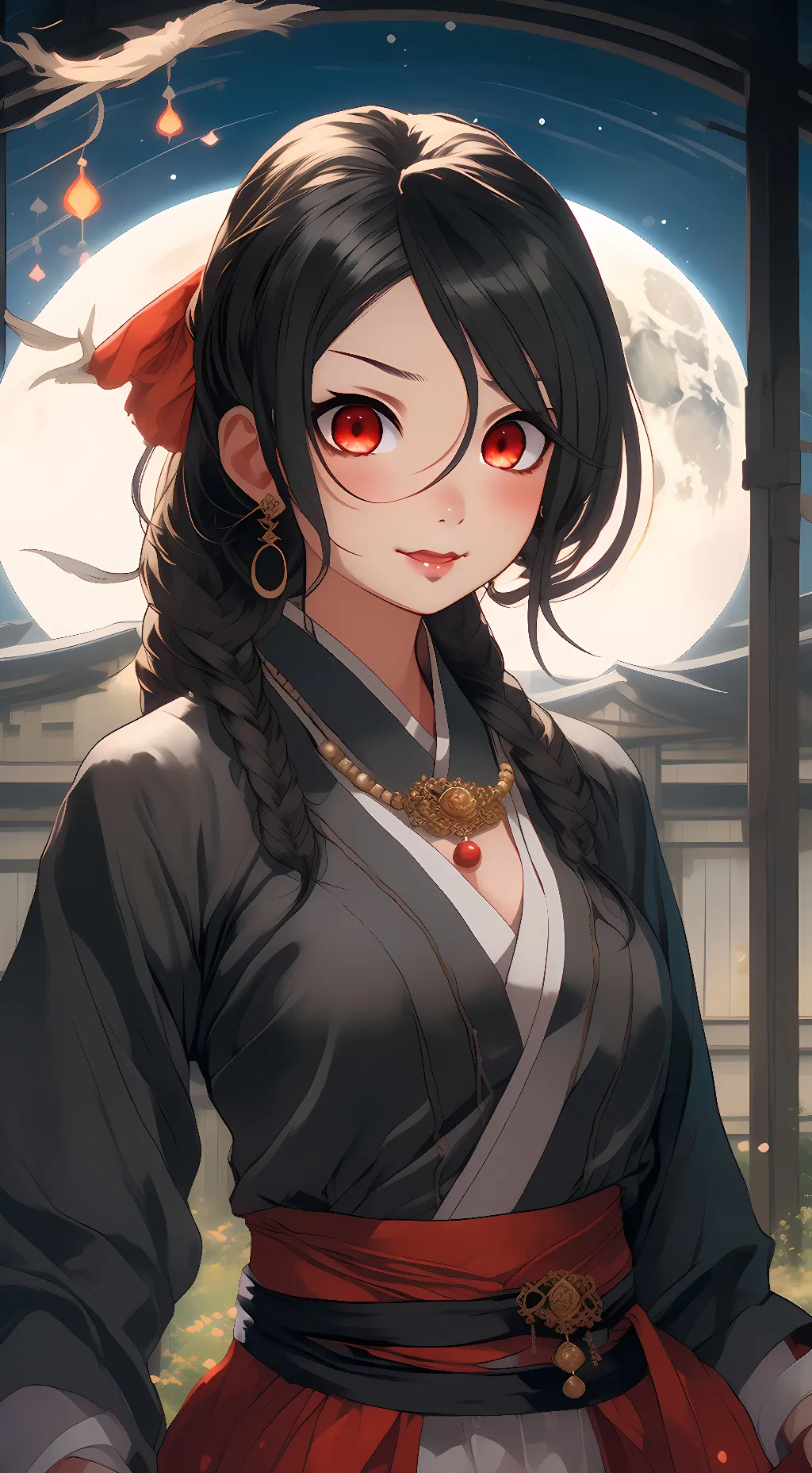 ai character: May Kibutsuji background