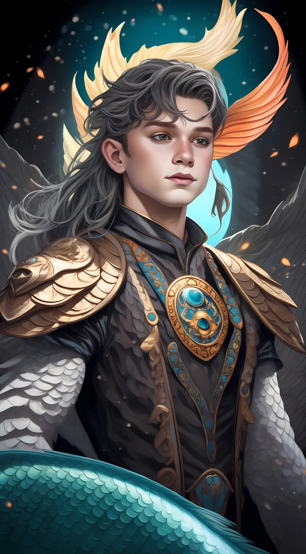 ai character: Greek God background