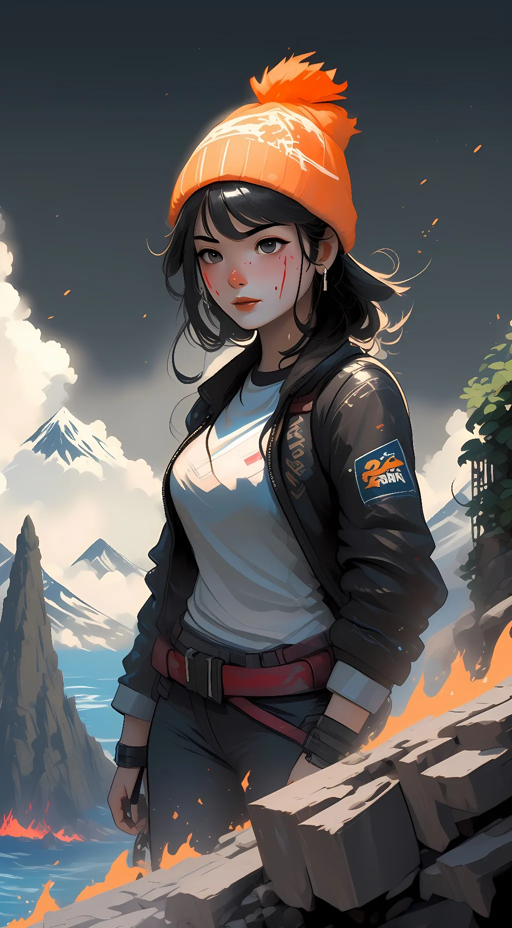 ai character: Mia background