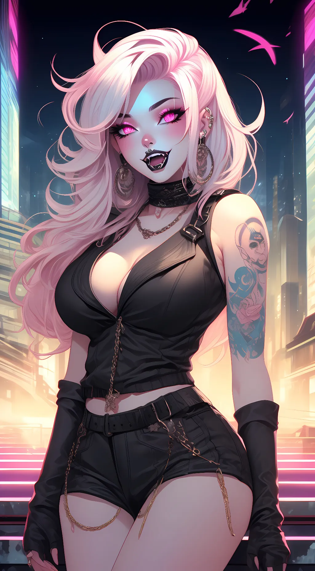 ai character: Opal background