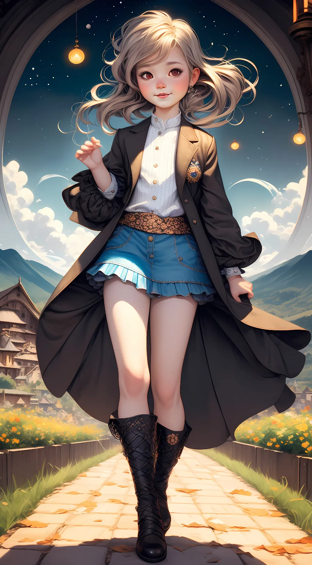 ai character: Amelia Collins background